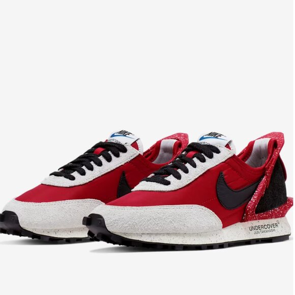 NIKE Daybreak "Undercover" Jun Takahashi Red Black Light Grey Mens 8.5 Womens 10 - Picture 1 of 9